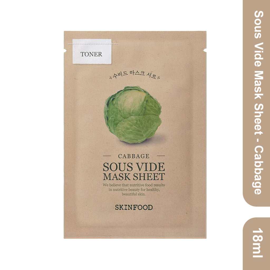 Skinfood Sous Vide Mask Sheet - Cabbage | Grocsy