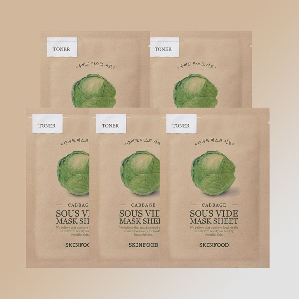 Skinfood Sous Vide Mask Sheet - Cabbage | Grocsy