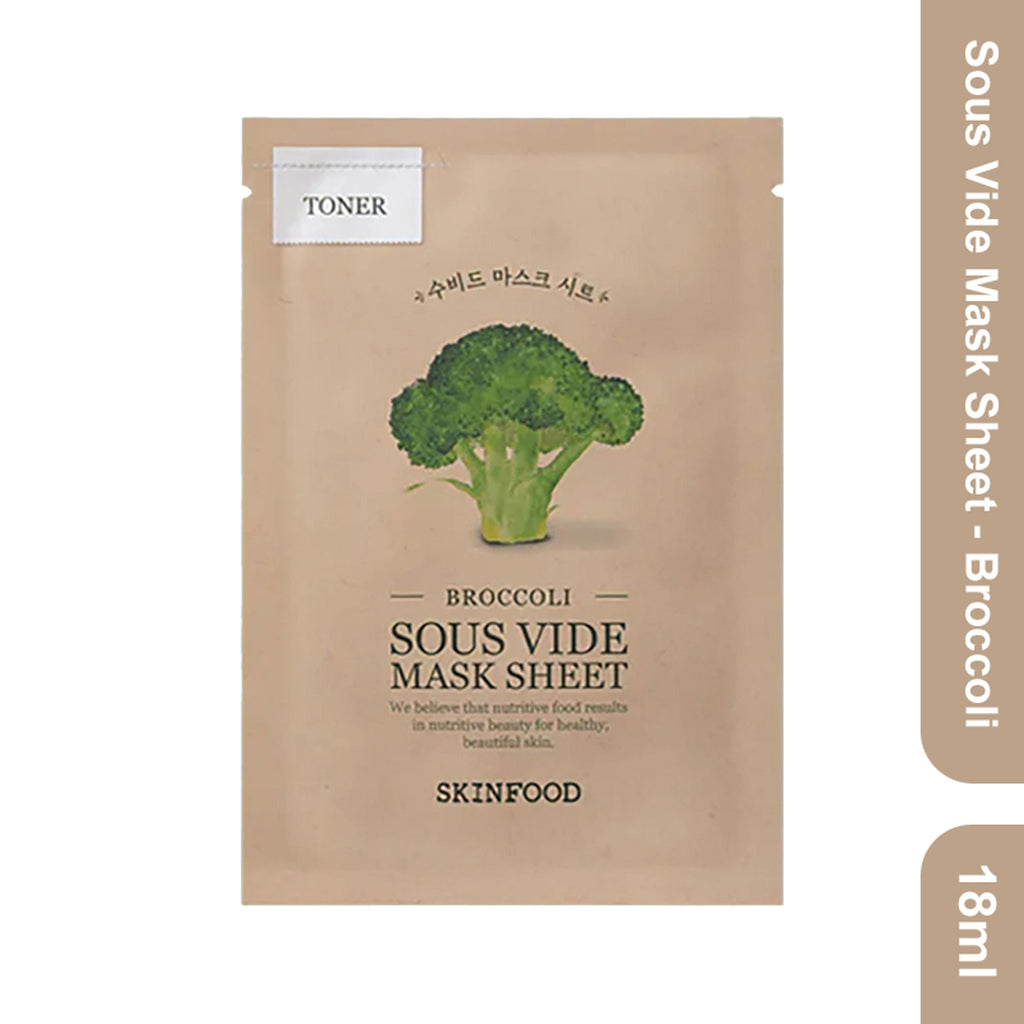 Skinfood Sous Vide Mask Sheet - Broccoli | Grocsy