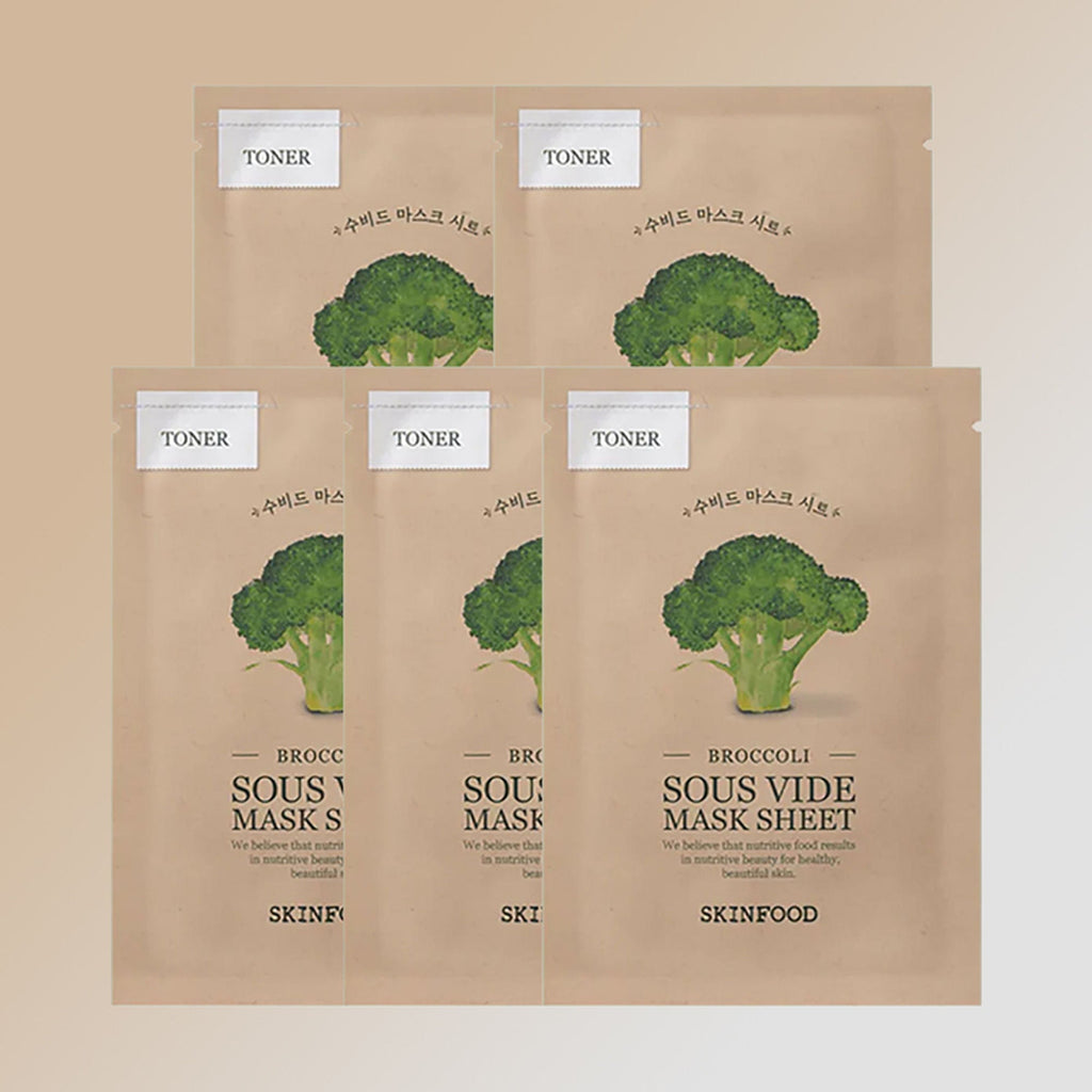 Skinfood Sous Vide Mask Sheet - Broccoli | Grocsy