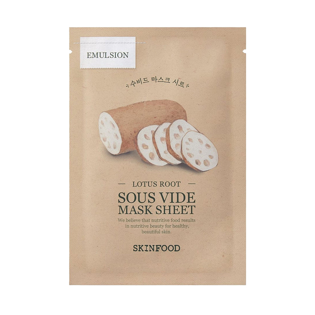 Skinfood Sous Vide Mask Sheet - Lotus Root | Grocsy