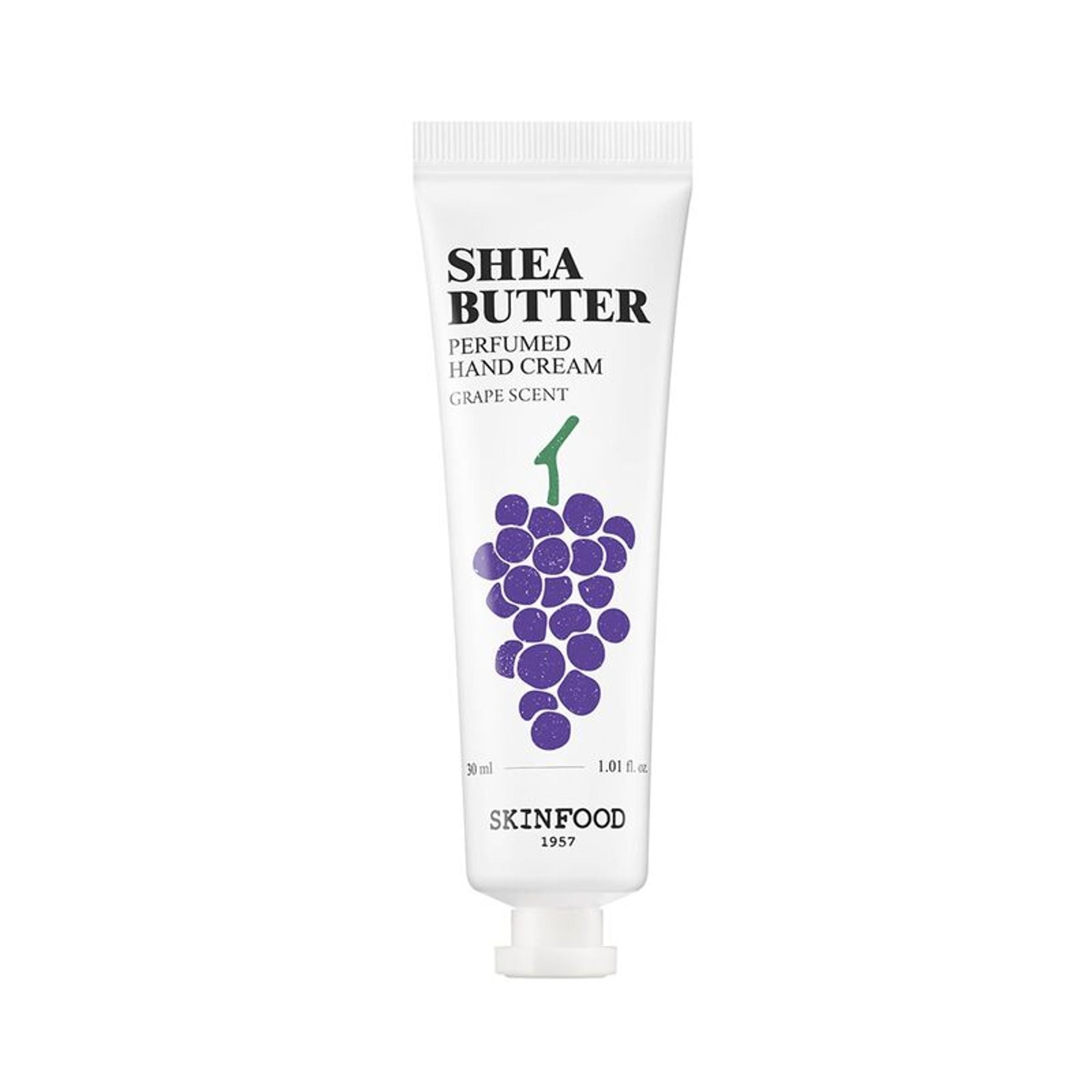 Skinfood Shea Butter Perfumed Hand Cream - Grape Scent | Grocsy