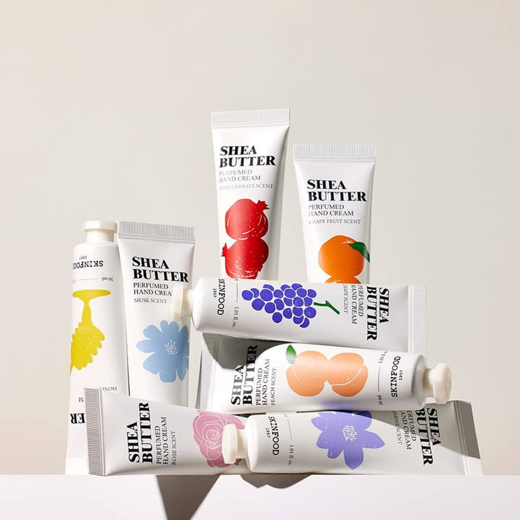 Skinfood Shea Butter Perfumed Hand Cream - Grape Scent | Grocsy