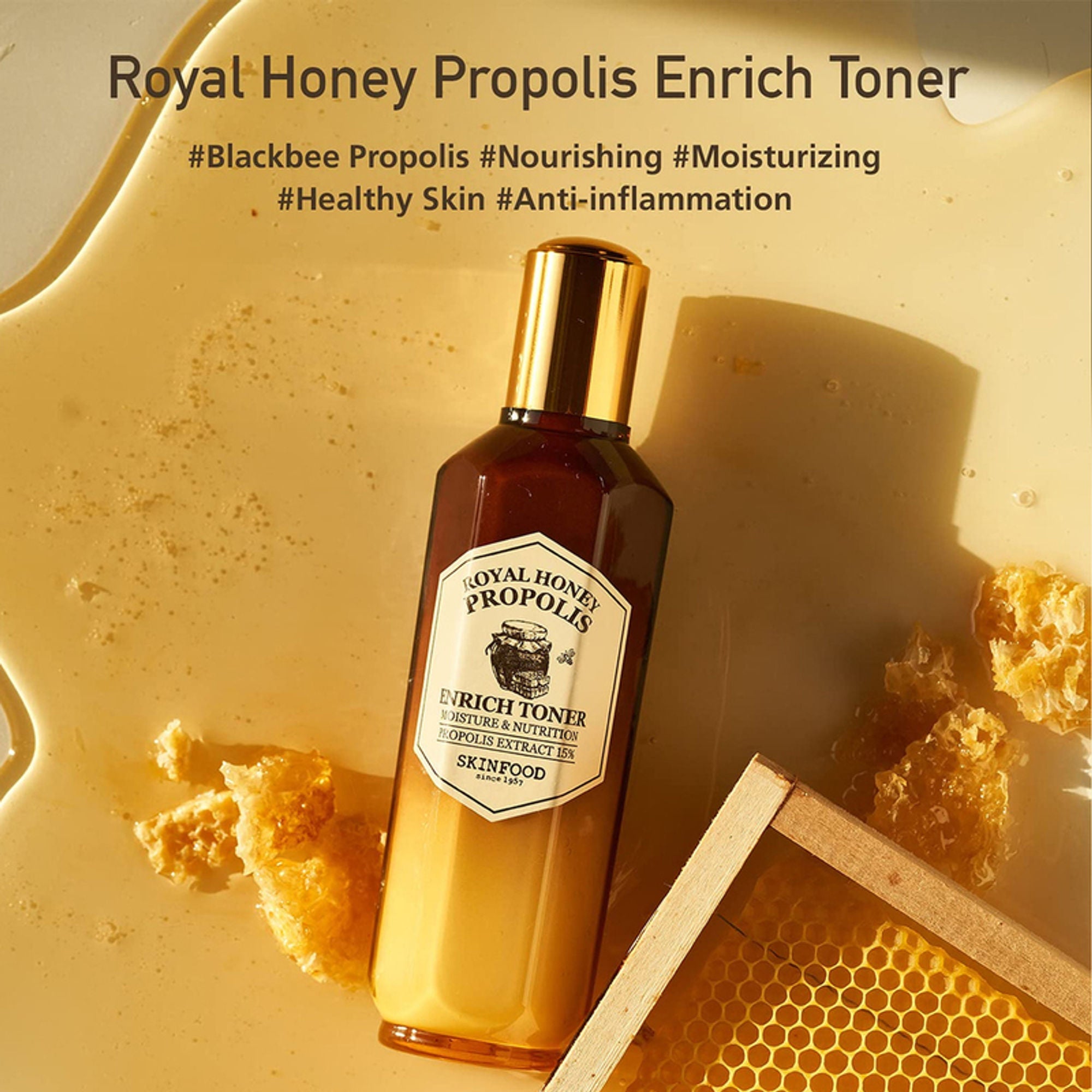 Skinfood Royal Honey Propolis Enrich Toner | Grocsy