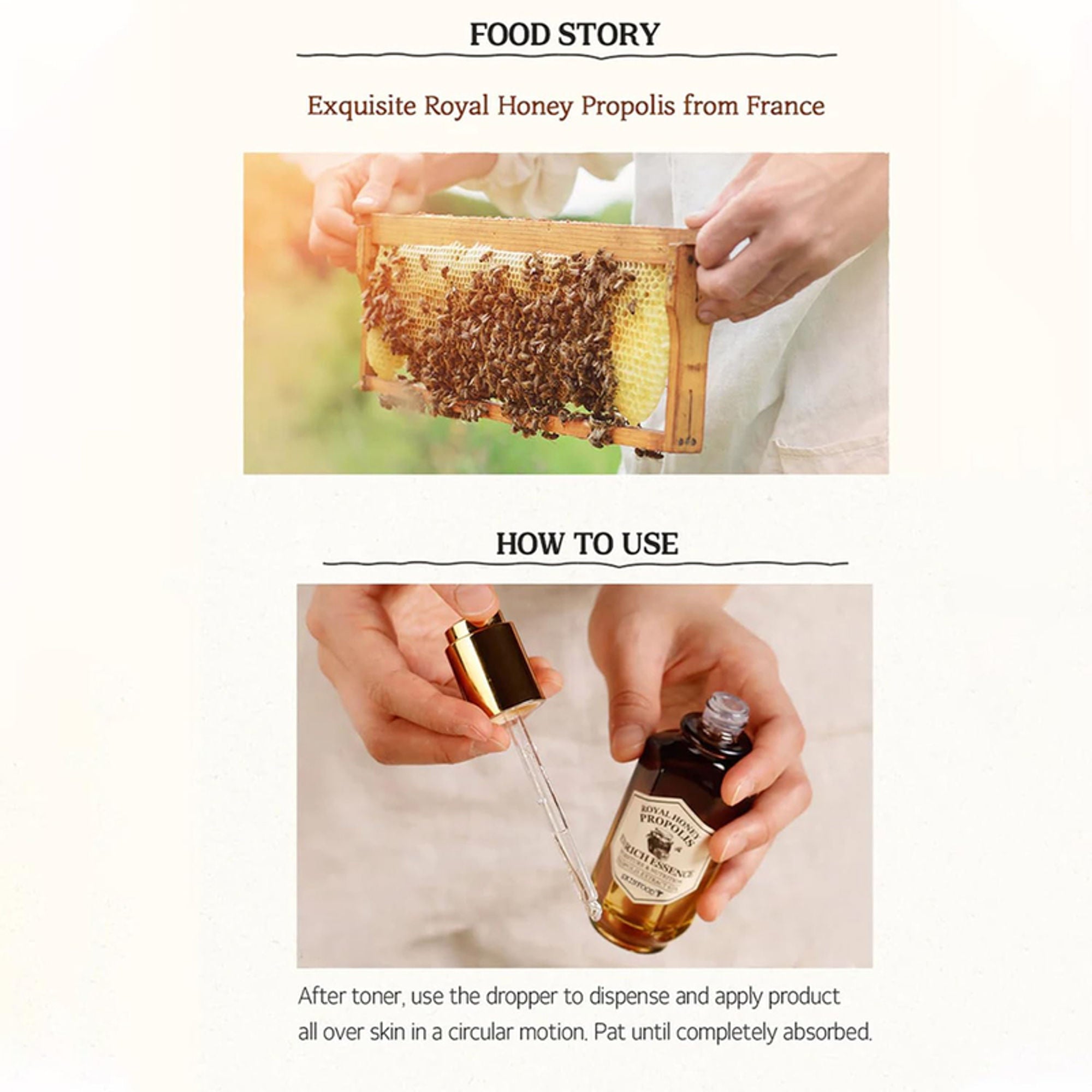 Skinfood Royal Honey Propolis Enrich Essence | Grocsy