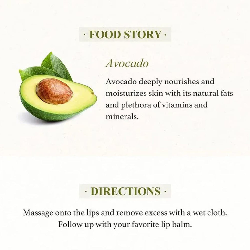 Skinfood Avocado & Sugar Lip Scrub | Grocsy