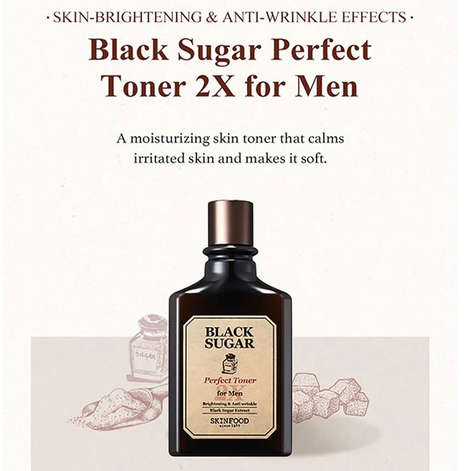 Skinfood Black Sugar Perfect Toner | Grocsy