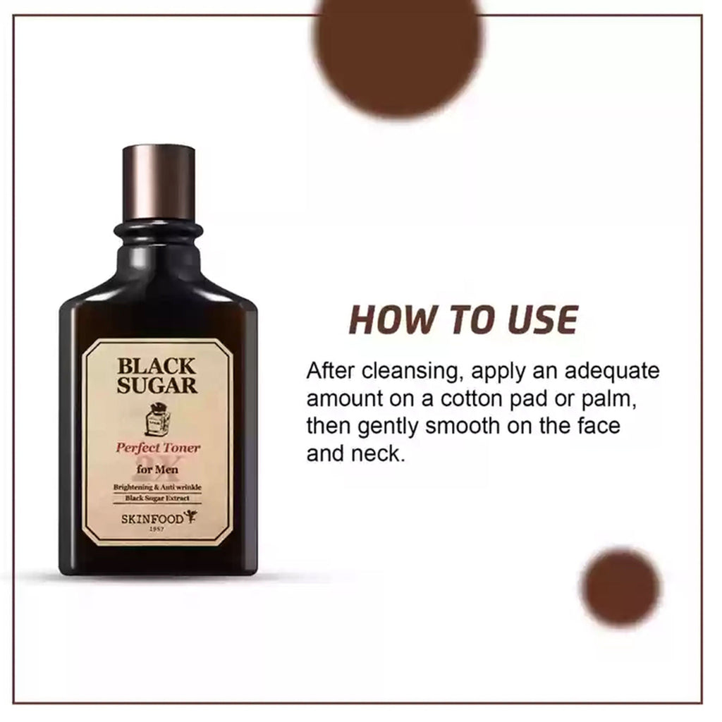 Skinfood Black Sugar Perfect Toner | Grocsy