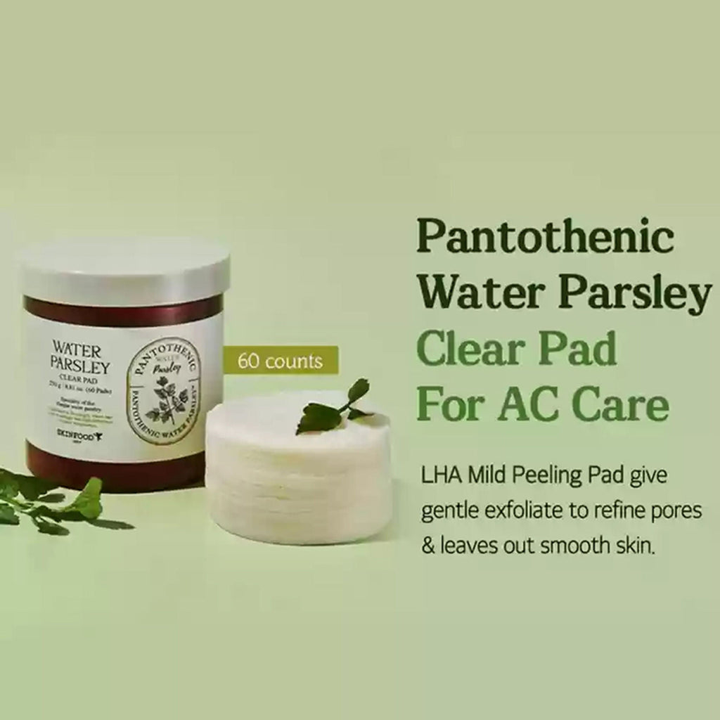 Skinfood Pantothenic Water Parsley Clear Pad | Grocsy