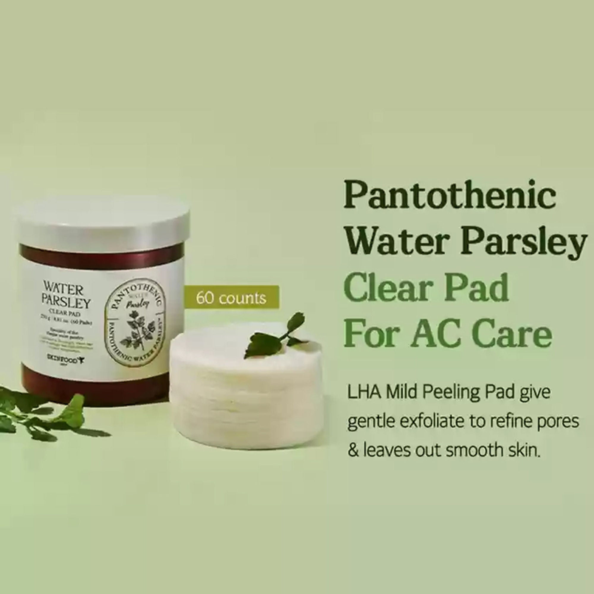 Skinfood Pantothenic Water Parsley Clear Pad | Grocsy