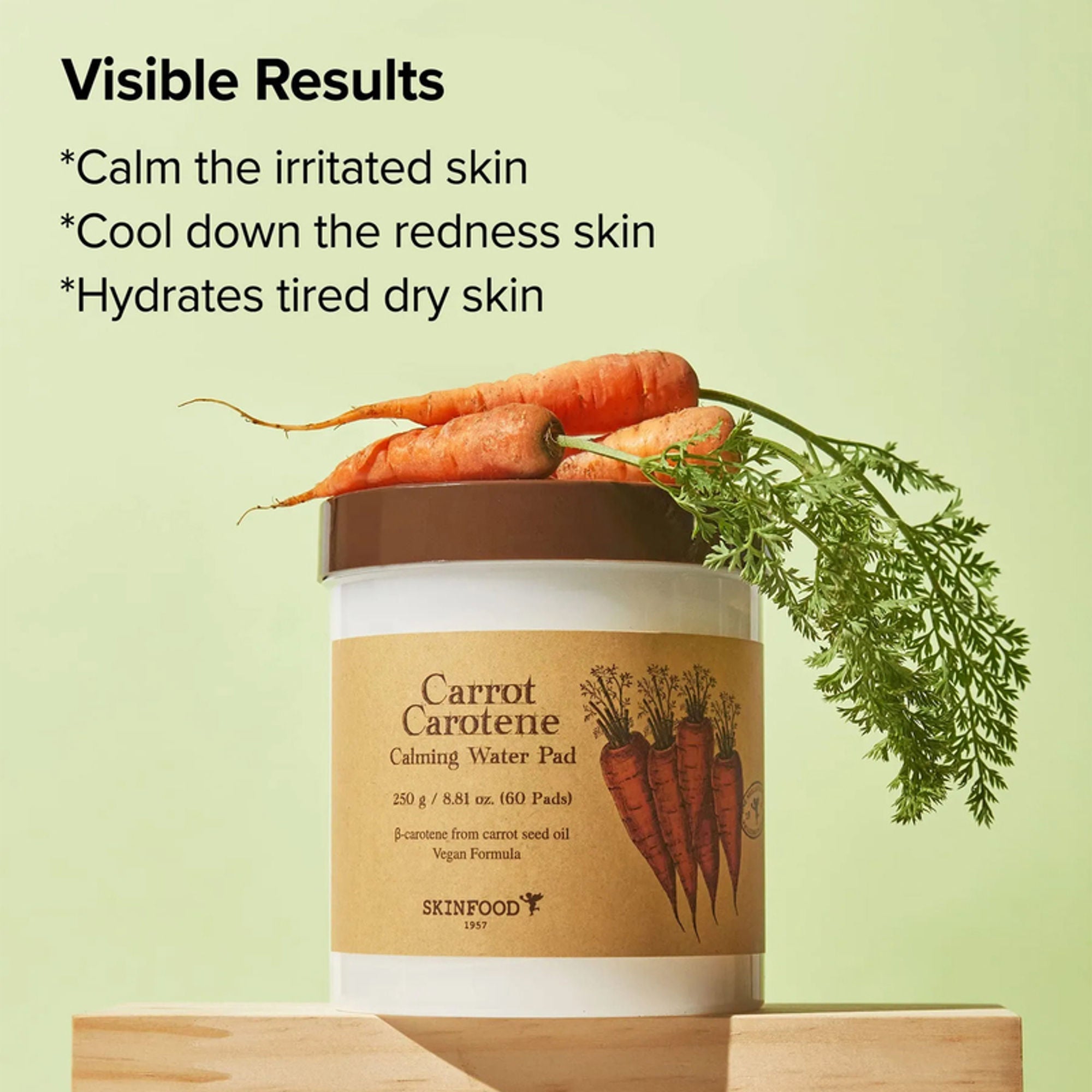 Skinfood Carrot Carotene Calming Water Pad | Grocsy