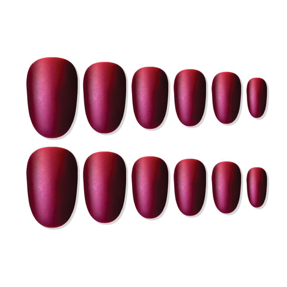 Shills Professional Reusable Press On Nails Oval - SPN666 | Grocsy