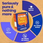 Crista Spices Jain Pav Bhaji and Jain Chole Masala | Grocsy