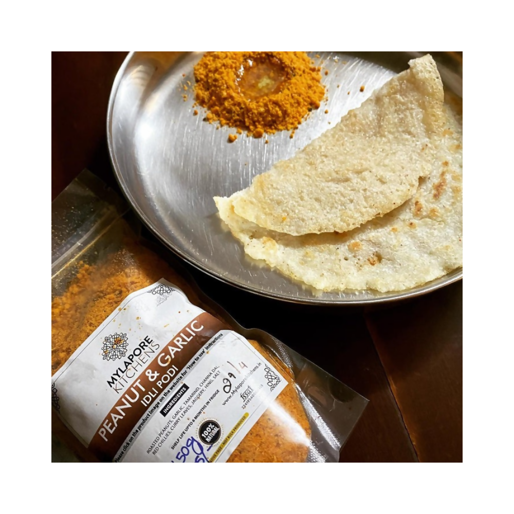 Mylapore Kitchens Peanut Garlic Podi for Idli / Dosa | Grocsy