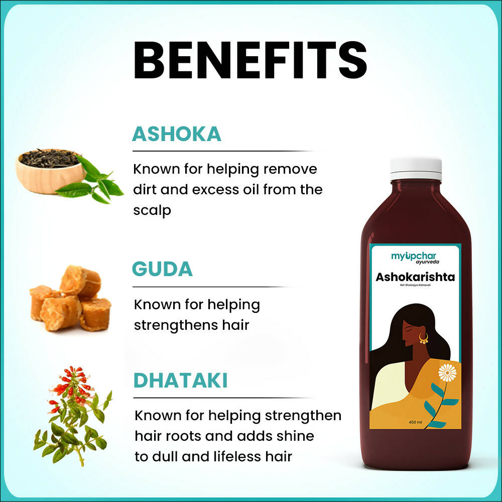myupchar Ayurveda Ashokarishta Syrup For Women | Grocsy