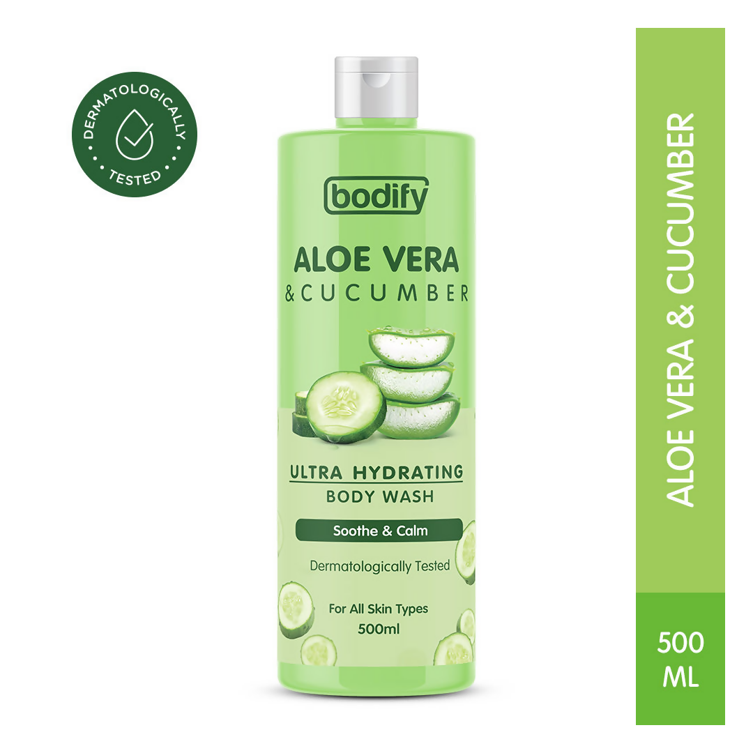 Bodify Aloe Vera & Cucumber Ultra Hydrating Body Wash | Grocsy