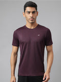 Alcis Drytech+ Anti-Static Slim-Fit Round Neck Running T-Shirt | Grocsy