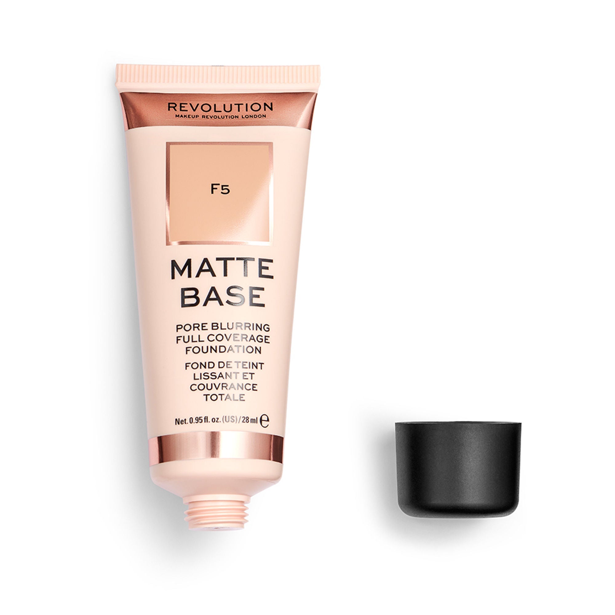 Makeup Revolution Matte Base Foundation - F5 | Grocsy