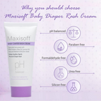 Maxisoft Baby Diaper Rash Cream | Grocsy