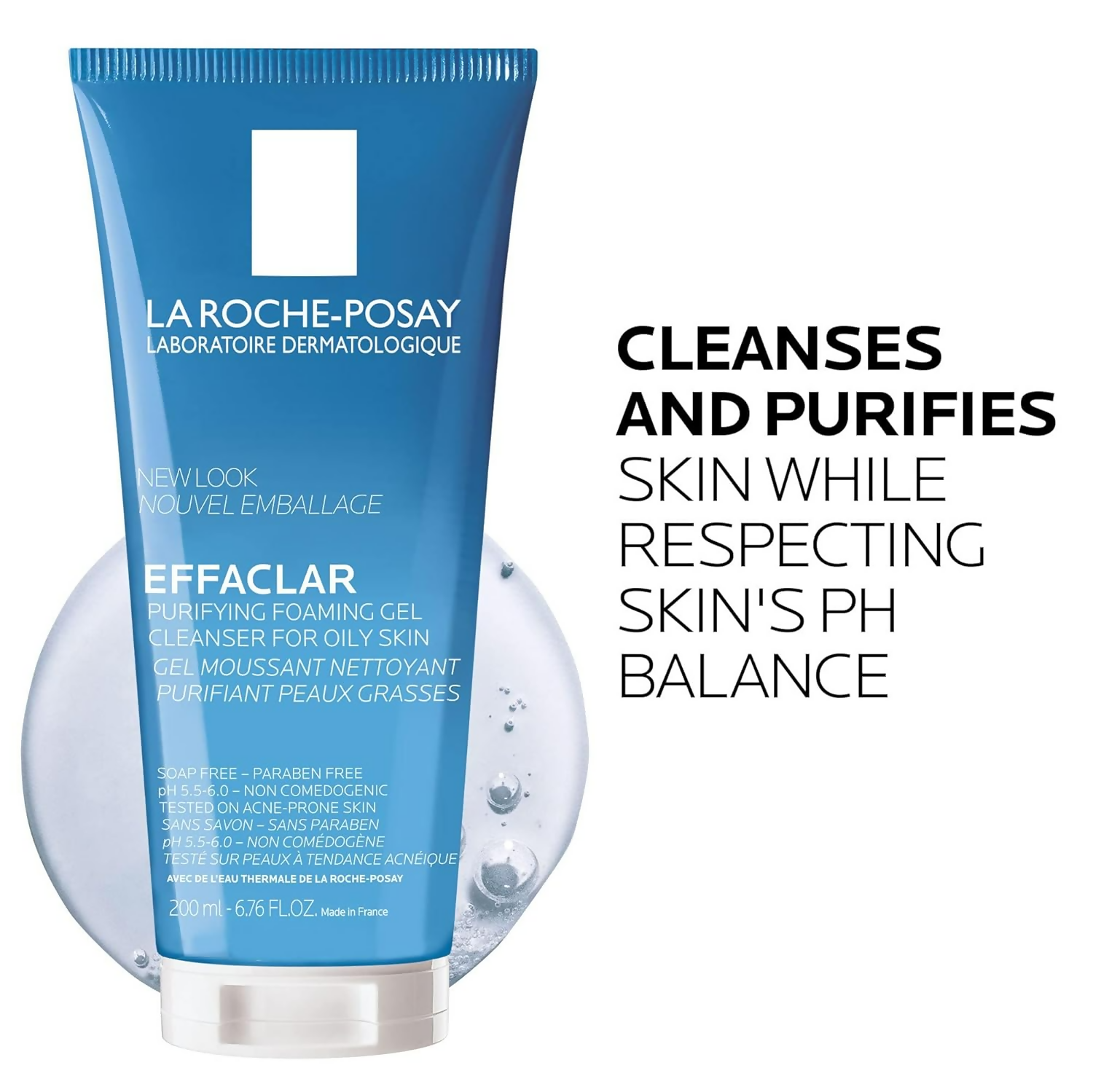 La Roche-Posay Effaclar Purifying Foaming Gel | Grocsy