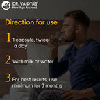 Dr. Vaidya's Herbo 24 Turbo Capsules For Men | Grocsy