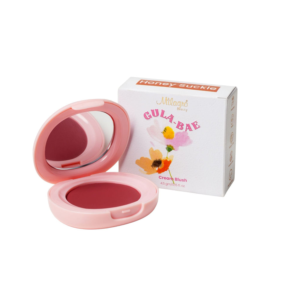 Milagro Beauty Gula-Bae Cream Blush - Honey Suckle | Grocsy