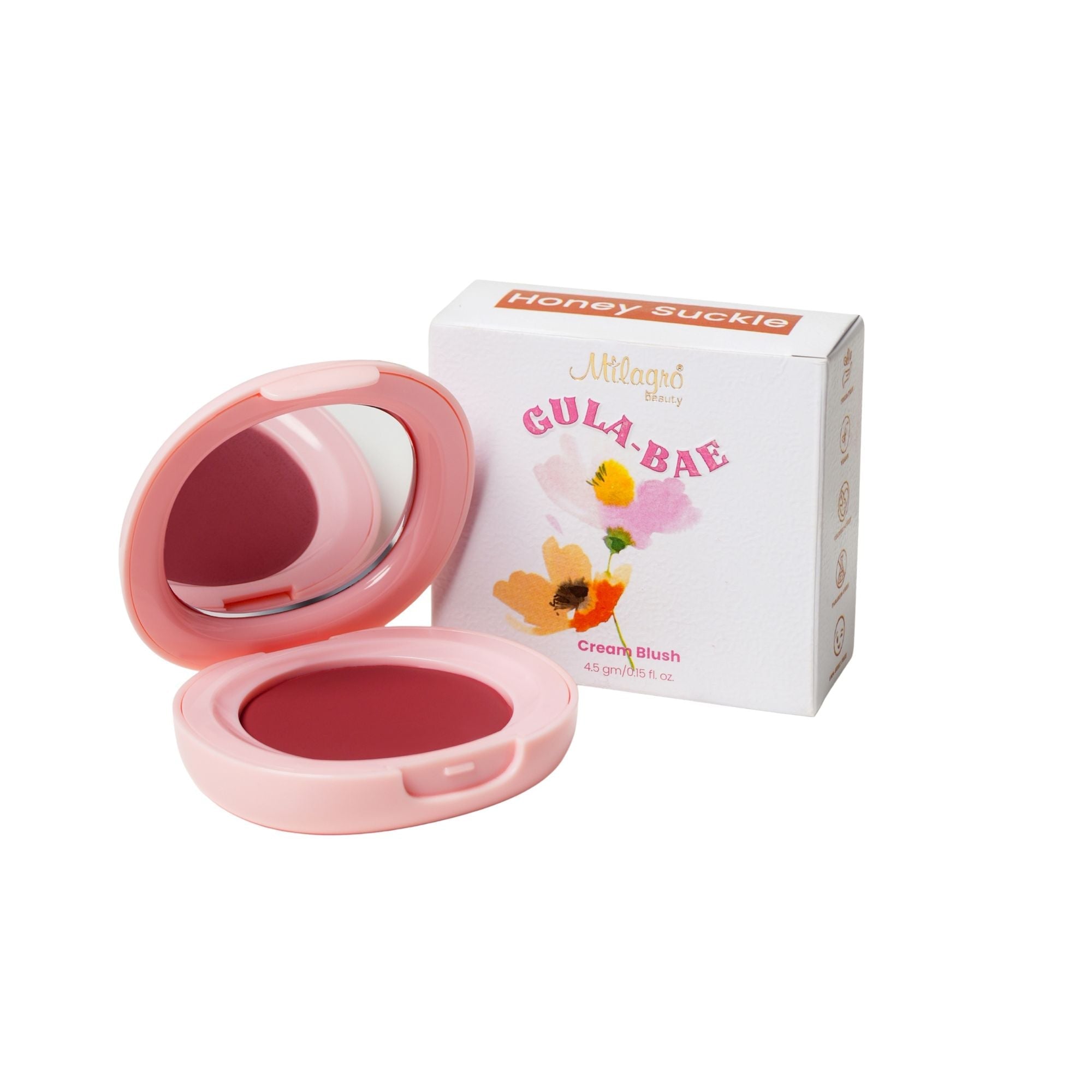Milagro Beauty Gula-Bae Cream Blush - Honey Suckle | Grocsy