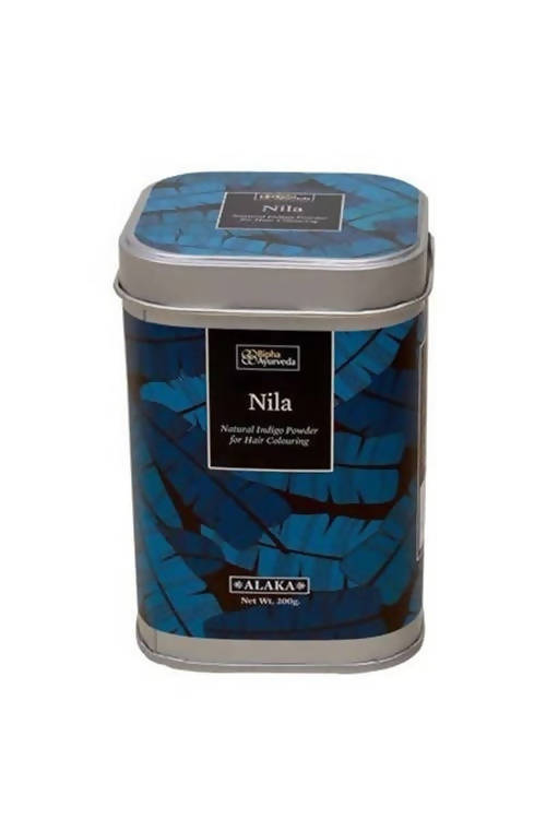 Bipha Ayurveda Alaka Nila Natural Indigo Powder For Hair Colouring | Grocsy