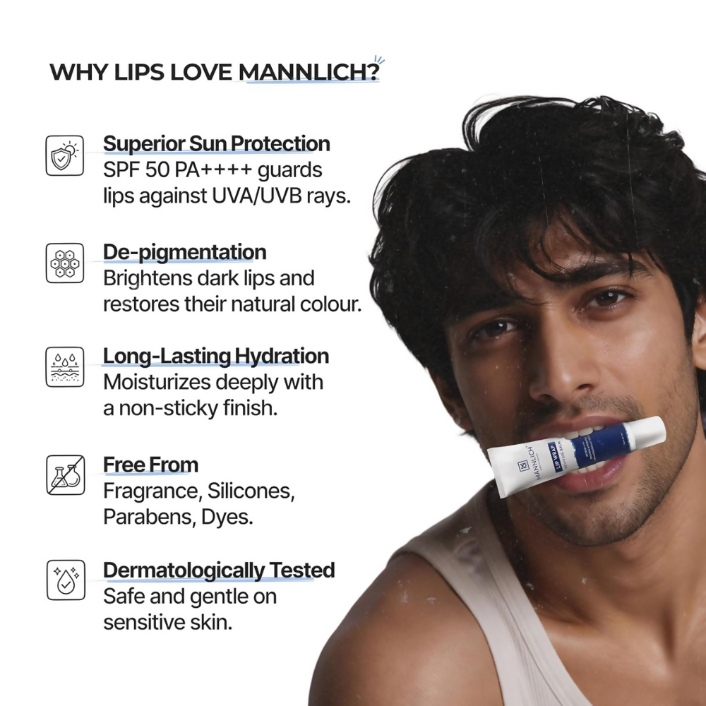 Mannlich Lip Balm For Men | Grocsy