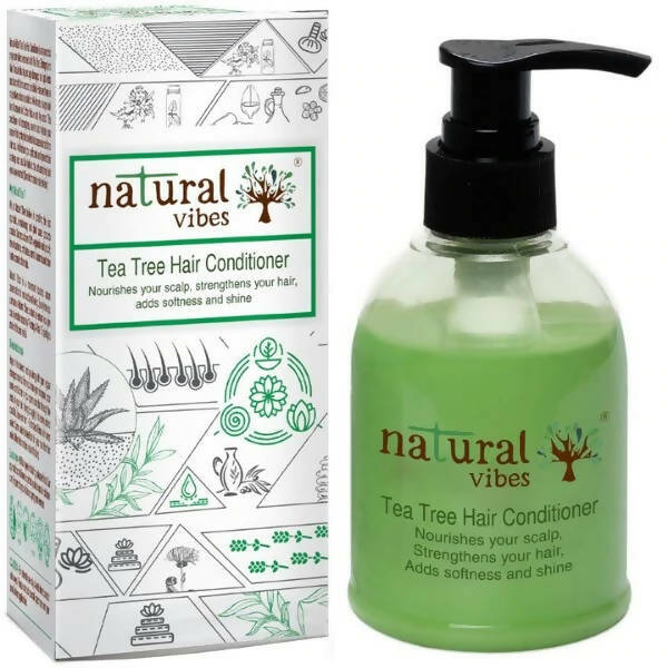 Natural Vibes Ayurvedic Tea Tree Hair Conditioner | Grocsy