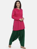 Souchii Women Pure Cotton Patiala | Grocsy