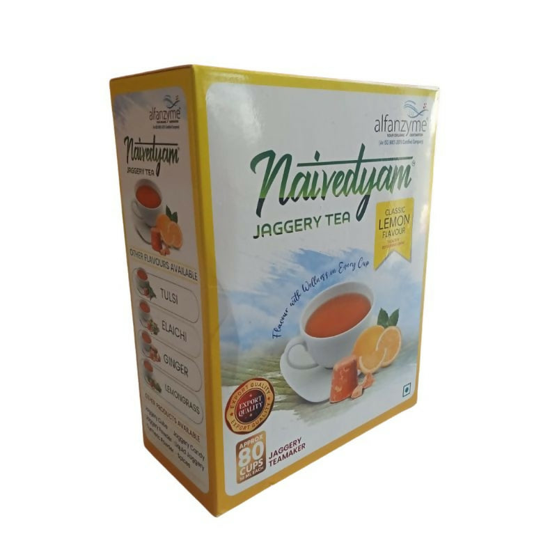Naivedyam Classic Lemon Flavour Jaggery Tea | Grocsy