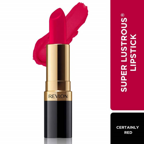 Revlon Super Lustrous Lipstick - Certainly Red | Grocsy