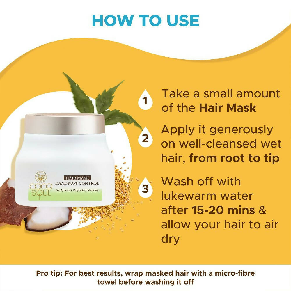 Coco Soul Hair Mask Dandruff Control | Grocsy