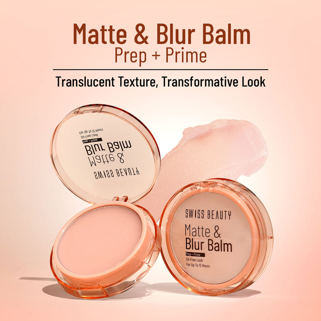 Swiss Beauty Matte & Blur Balm Prep + Prime | Grocsy