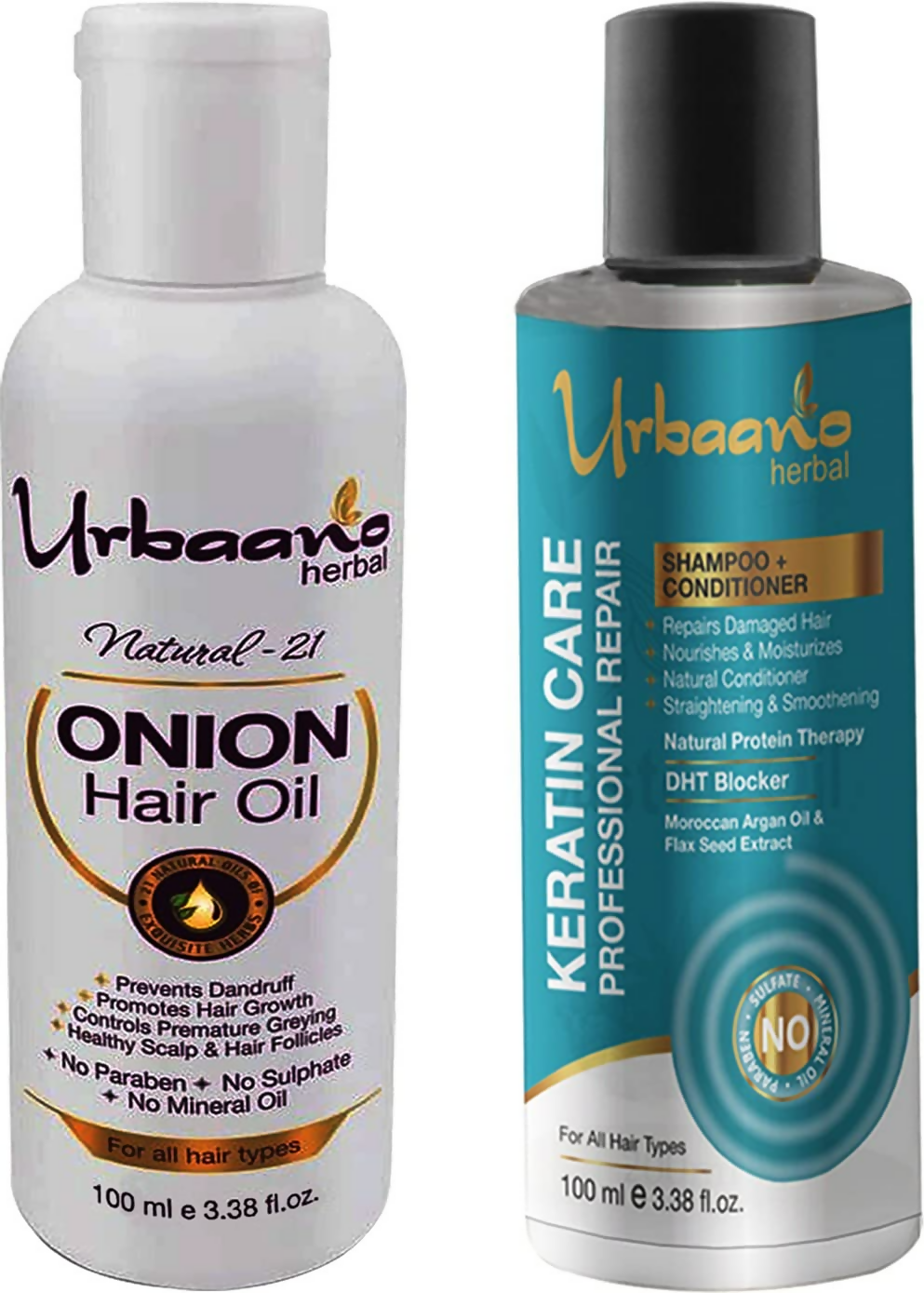 Urbaano Herbal Premium Hair Care Kit | Grocsy