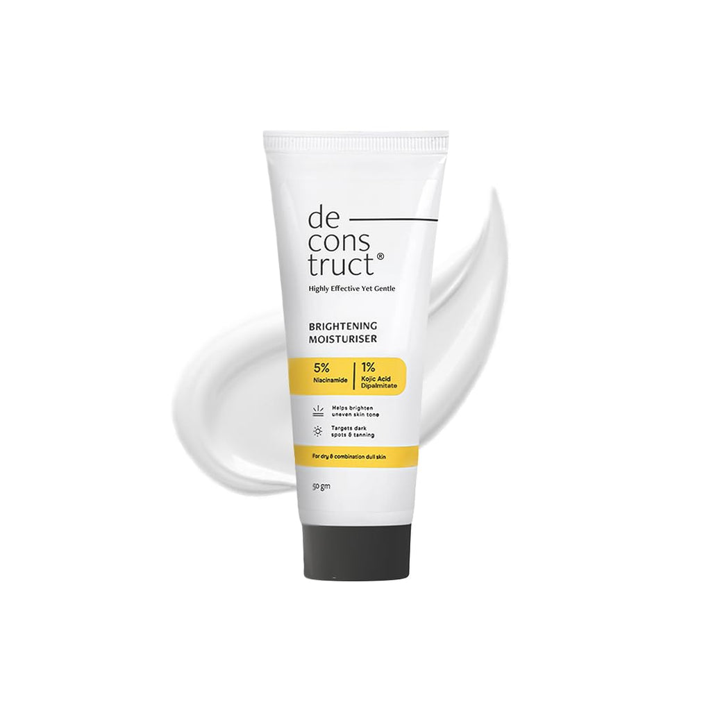 Deconstruct Niacinamide Brightening Face Moisturizer 5% Niacinamide + 1% Kojic Acid + 5% Vitamin C | Grocsy