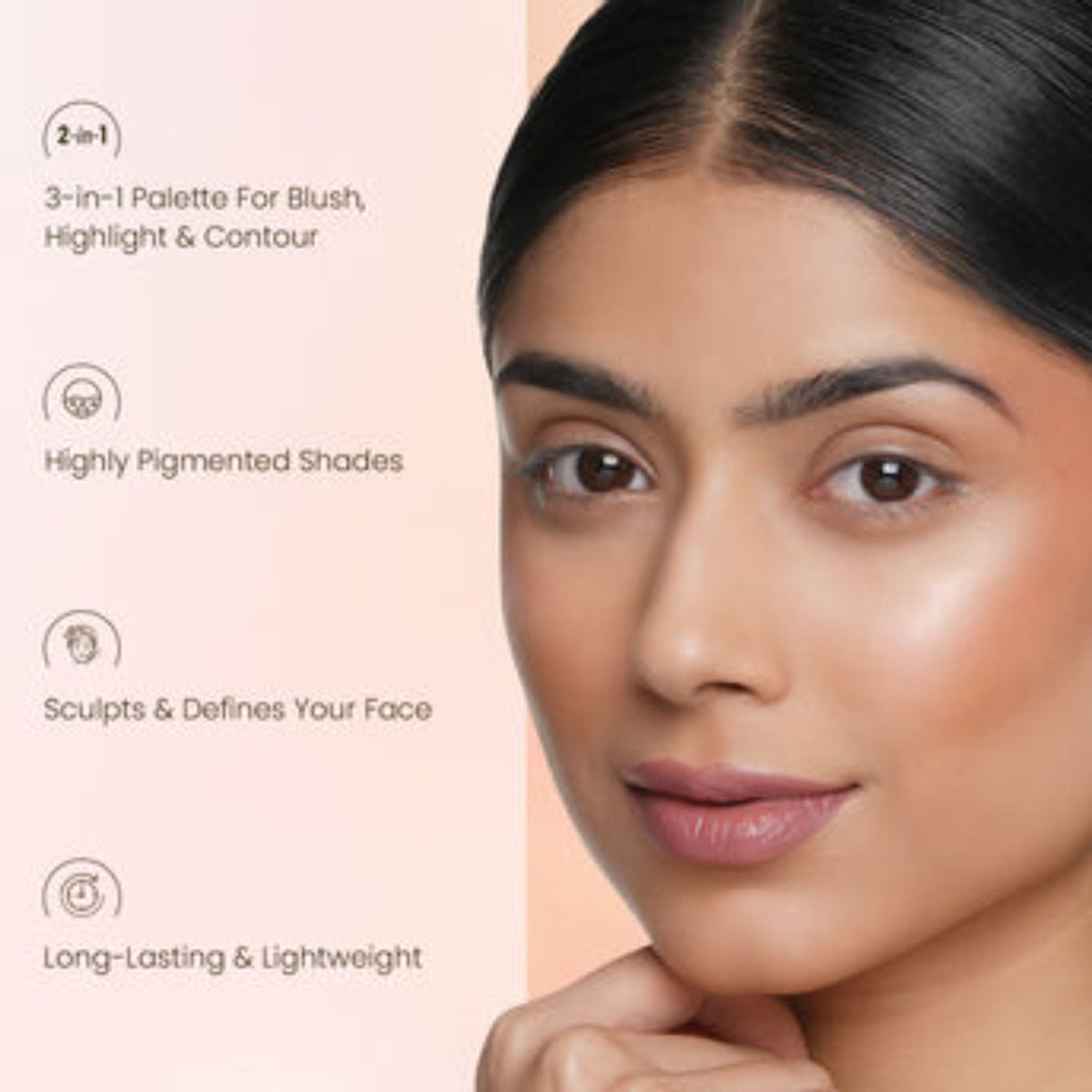 Swiss Beauty Pro Blush & Highlight - Shade 04 | Grocsy