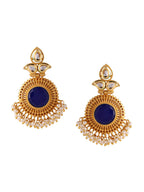 Shoshaa Woman Gold-Toned Contemporary Drop Earrings | Grocsy