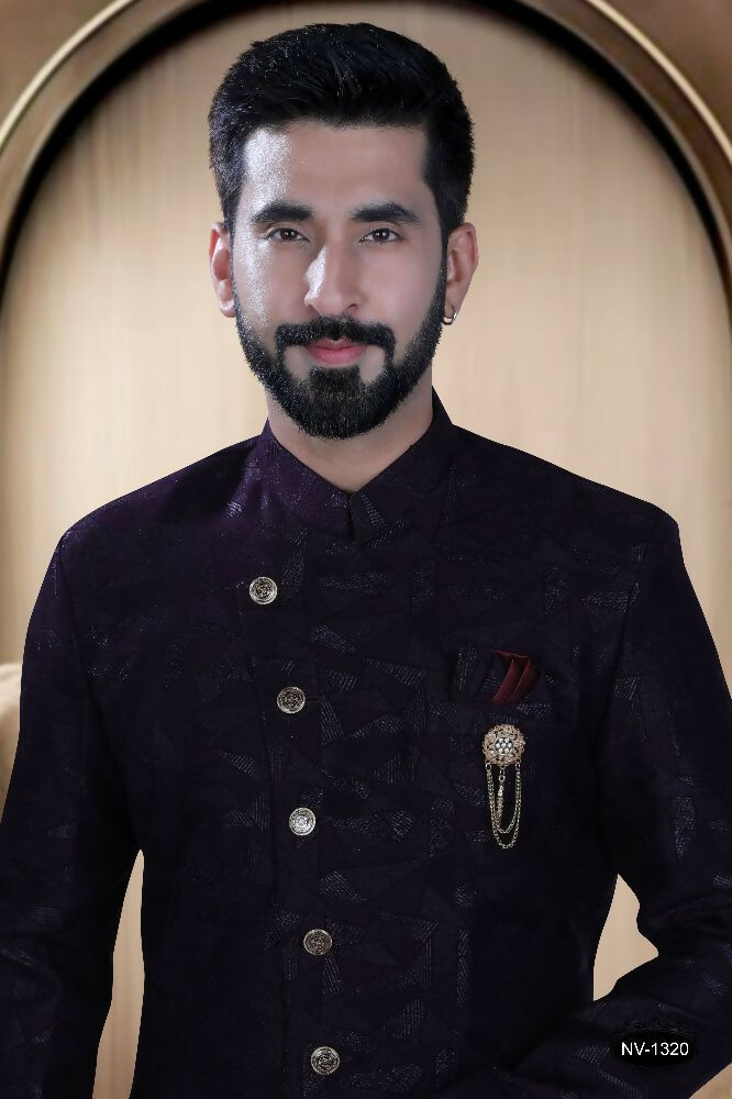 Joban Fashion Men's Wine TR Kurta with Pyjama | Grocsy