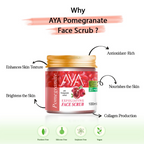 AYA Pomegranate Exfoliating Face Scrub | Grocsy