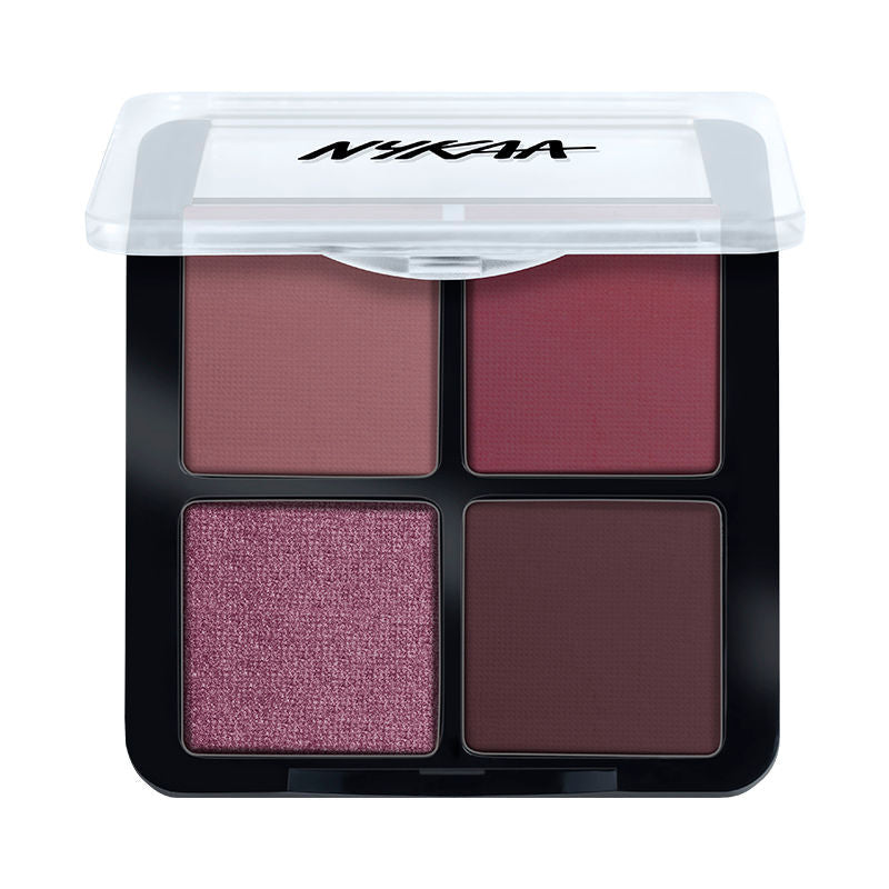Nykaa Cosmetics Eyes On Me! 4 In 1 Quad Eyeshadow Palette | Grocsy