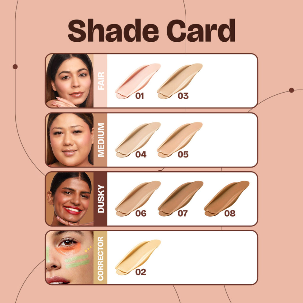 MARS Cosmetics SPF 50 PA++++ Cancel Concealer - 04 Natural Charm | Grocsy