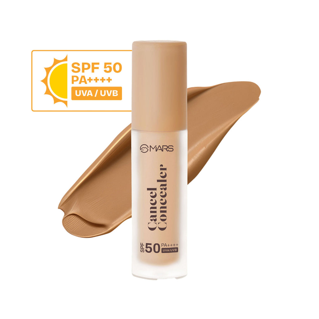 MARS Cosmetics SPF 50 PA++++ Cancel Concealer - 07 Caramel Charm | Grocsy