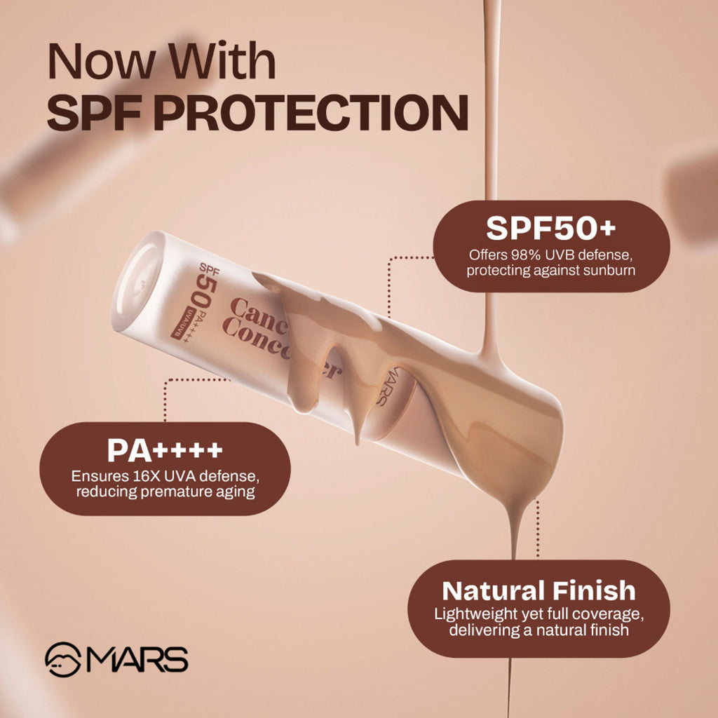 MARS Cosmetics SPF 50 PA++++ Cancel Concealer - 08 Espresso Elegance | Grocsy