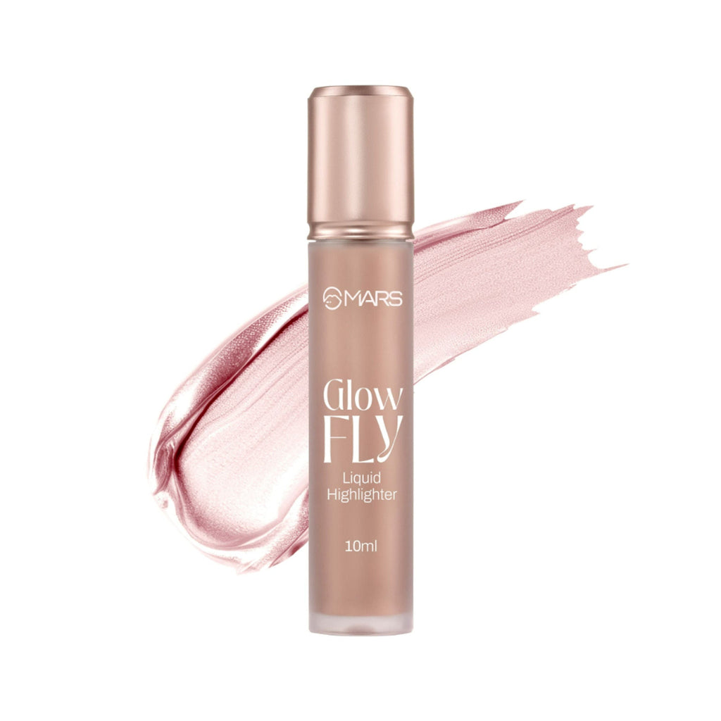 MARS Cosmetics Glow Fly Liquid Highlighter - 01-Winged Rose | Grocsy
