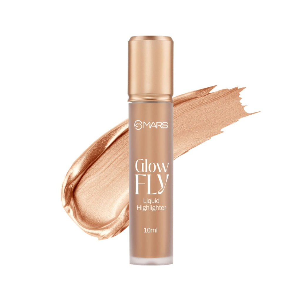 MARS Cosmetics Glow Fly Liquid Highlighter - 02-Winged Champagne | Grocsy