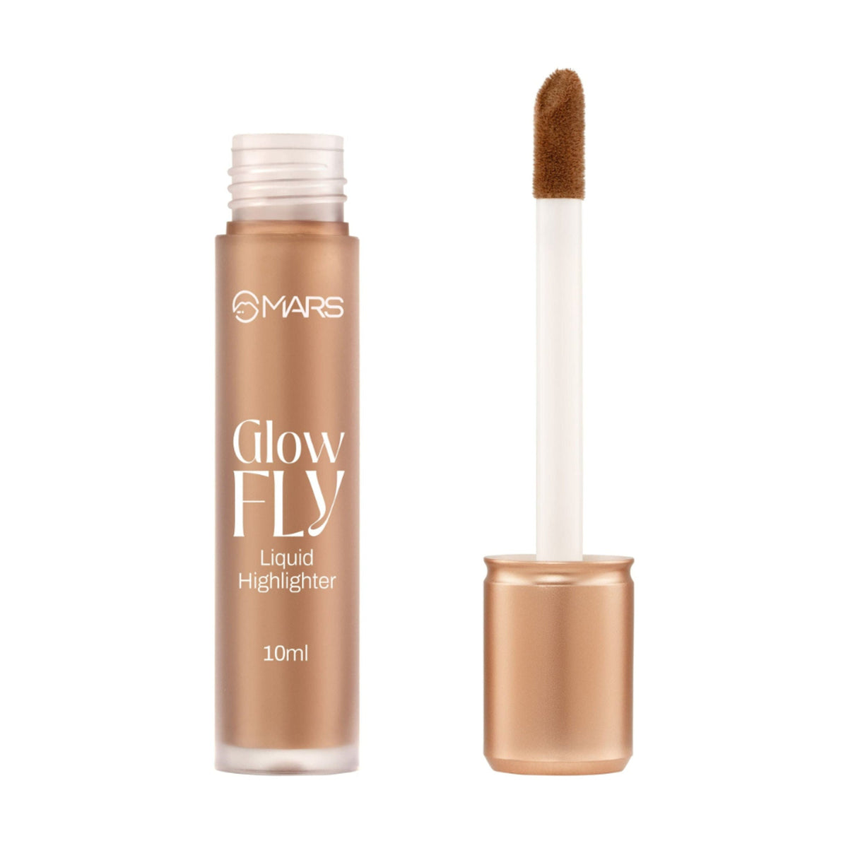 MARS Cosmetics Glow Fly Liquid Highlighter - 03-Winged Gold | Grocsy
