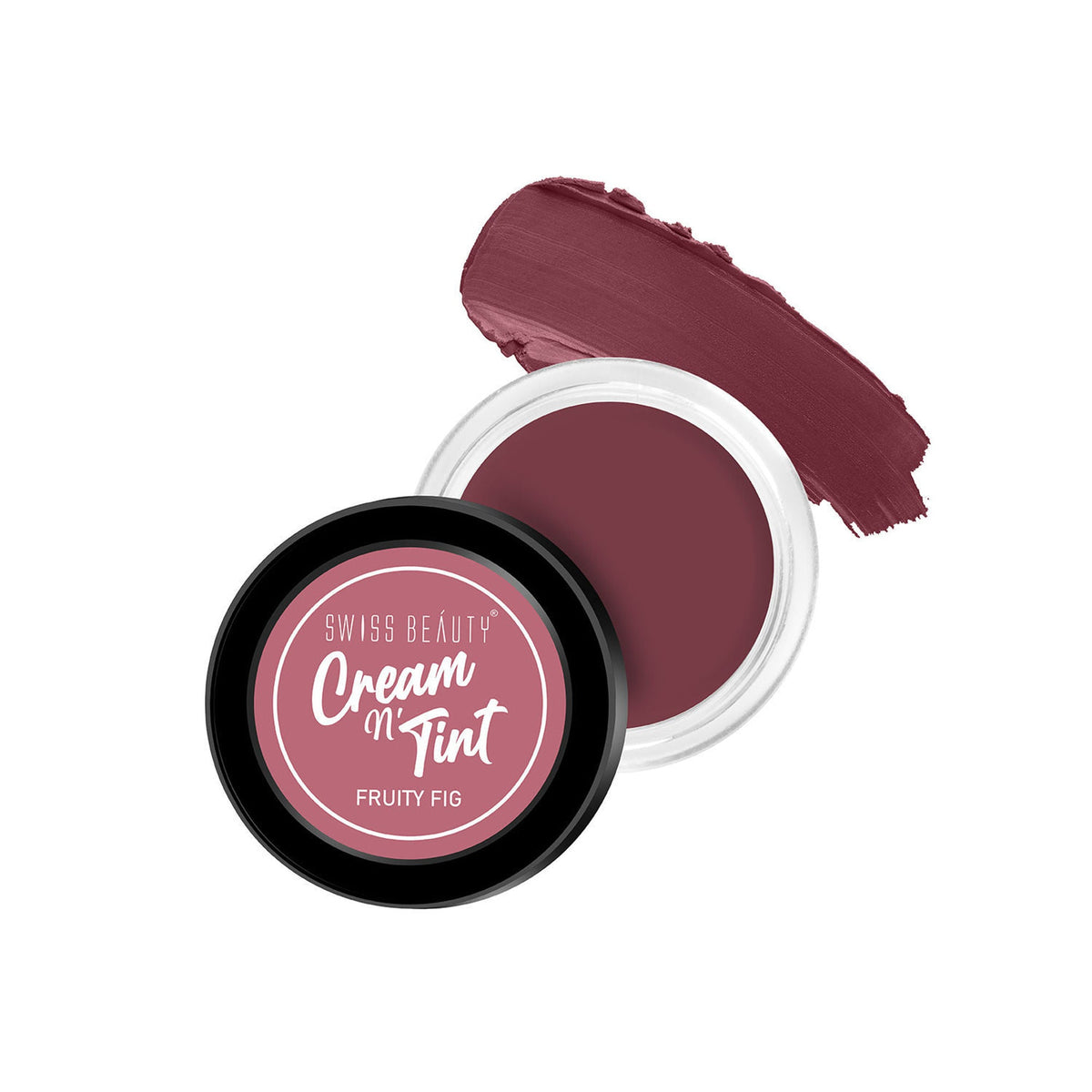 Swiss Beauty Lip & Cheek Cream - Fruity Fig | Grocsy
