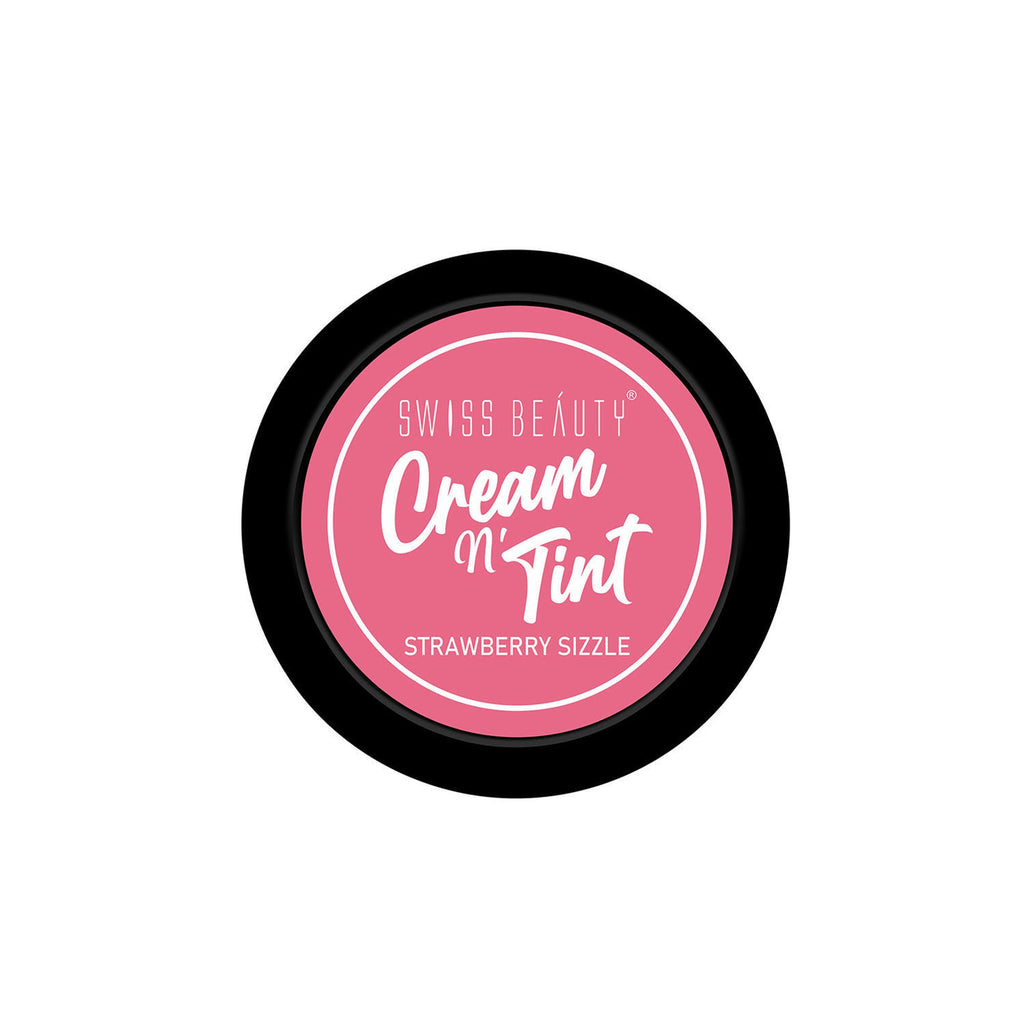 Swiss Beauty Lip & Cheek Cream - Strawberry Sizzle | Grocsy